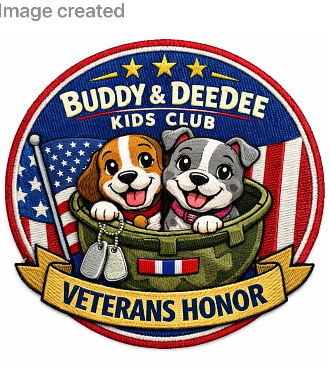 Buddy and DeeDee logo
