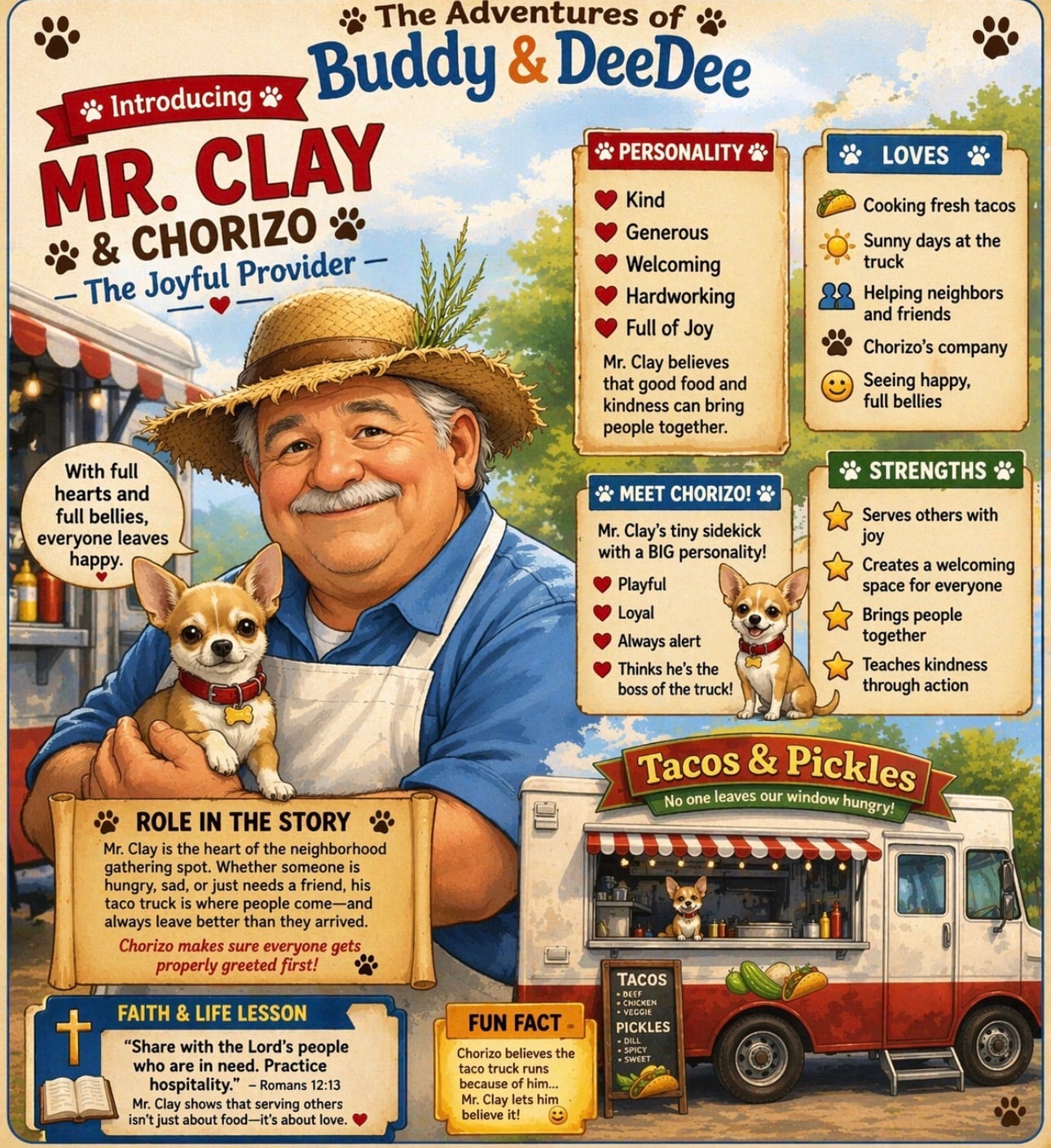 Mr. Clay & Chorizo